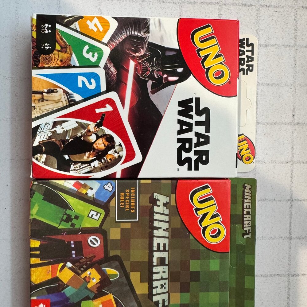 UNO CARDS - 2 SETS